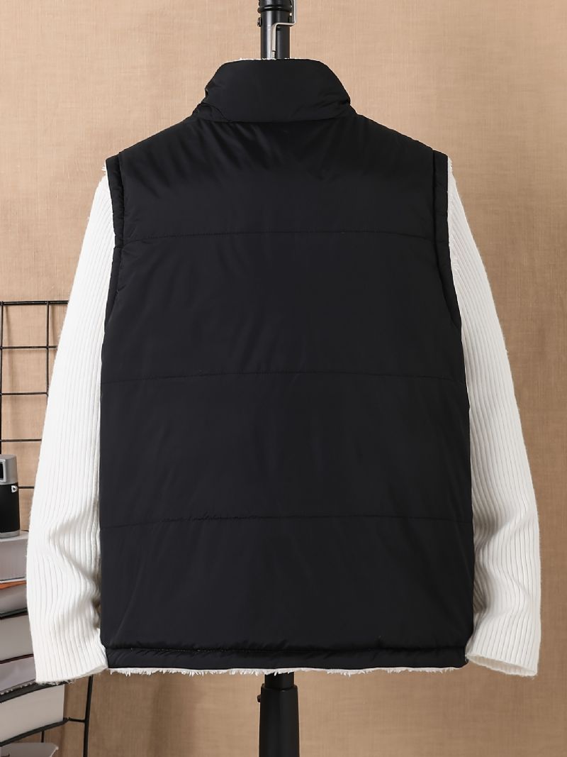 Vinterpiger Casual Sort Fleecevest