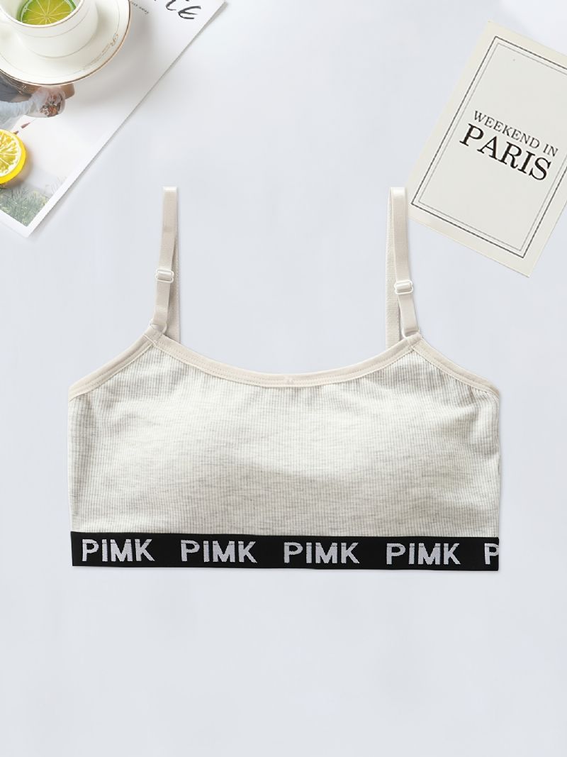 3 Stk Pige Bh Comfort Soft Bralette Tank Top Undertøj Sæt