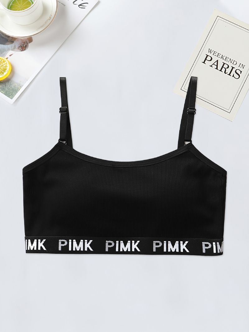 3 Stk Pige Bh Comfort Soft Bralette Tank Top Undertøj Sæt