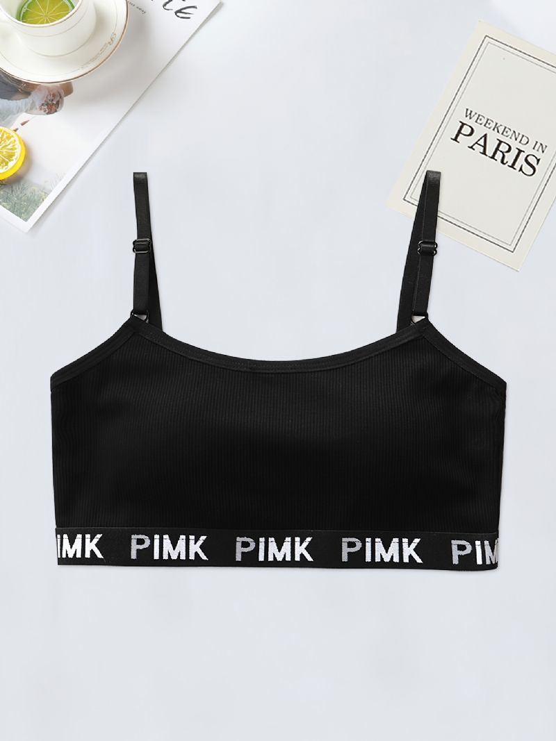 3 Stk Pige Bh Comfort Soft Bralette Tank Top Undertøj Sæt