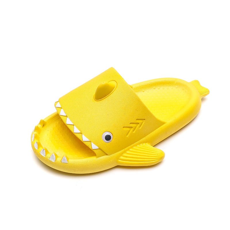 Drenge Casual Cartoon Pvc Shark Slip-on Hjemmesko Til Hjemmet Indendørs