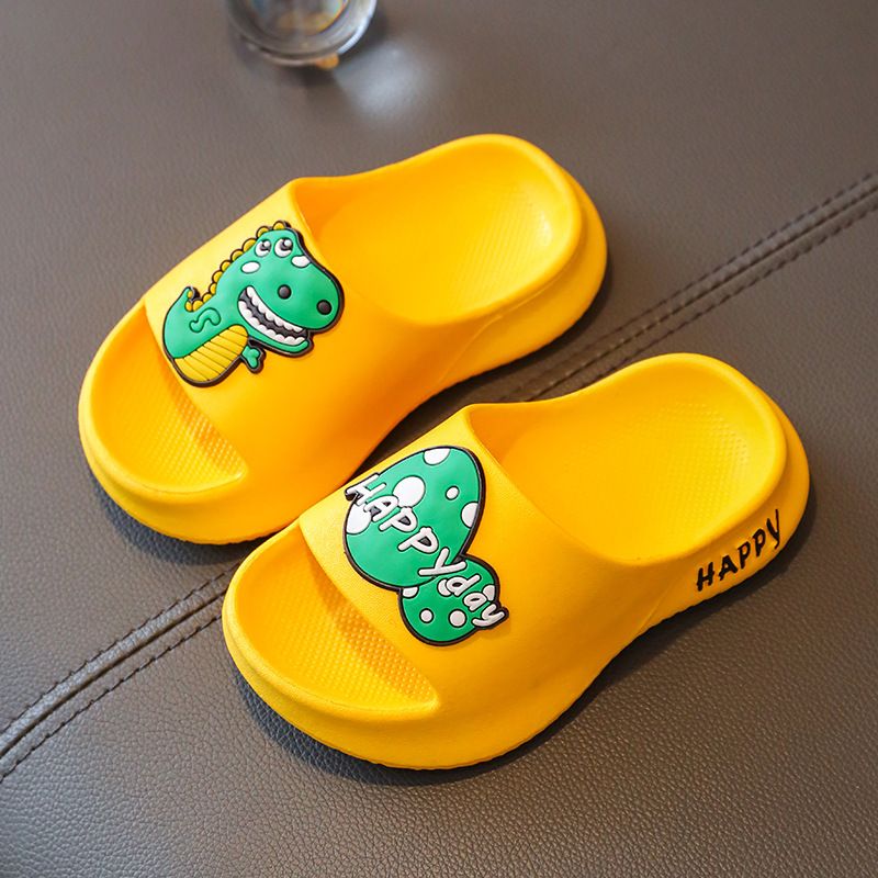 Drenge Piger Soft-soled Hjemmesko Anti-slip Dinosaur Mønster Slides