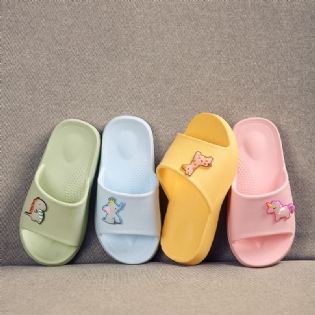 Slip-on Sandaler Til Børn Drenge Piger Foam Beach Slides Candy Color Lette Åndbare Hjemmesko