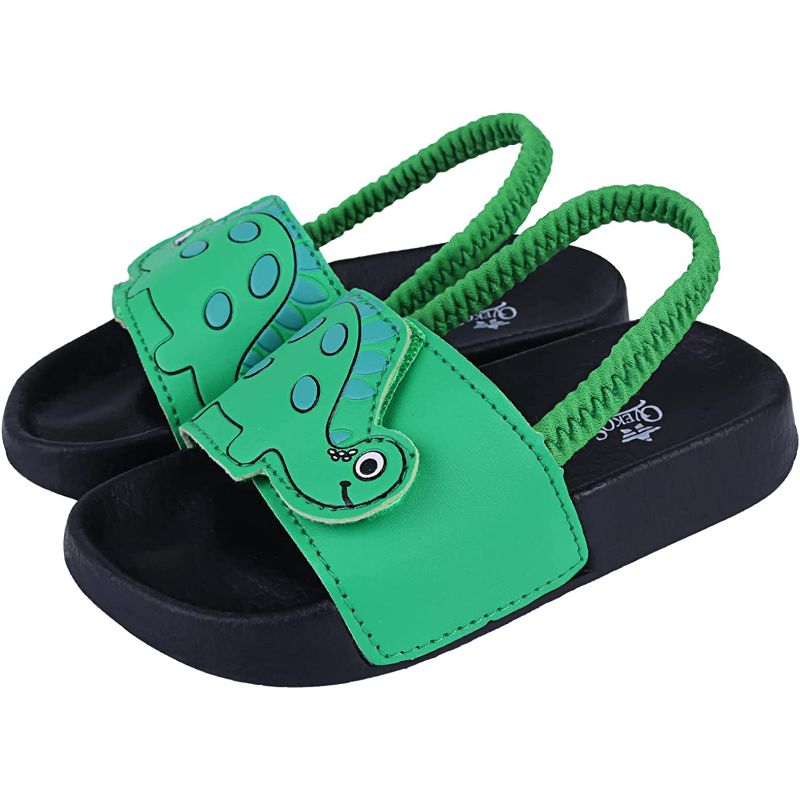 Småbørns Skridsikre Sandaler Unisex-slides Med Tegneseriedyrsdesign