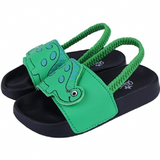 Småbørns Skridsikre Sandaler Unisex-slides Med Tegneseriedyrsdesign