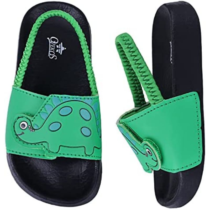 Småbørns Skridsikre Sandaler Unisex-slides Med Tegneseriedyrsdesign