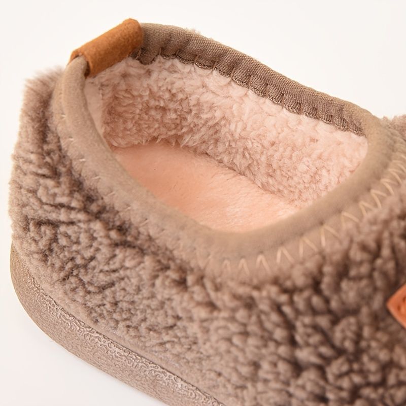 Toddler Baby Drenge Hjemmesko. Unisex Blødsålede Velvet Indendørs Udendørs Rutsjebaner