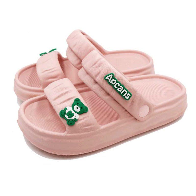 Børn Piger Sandaler Slides Hjemmesko Med Tegneseriedekor Tøfler & Hjemmesko Pigesko - bornemode.com