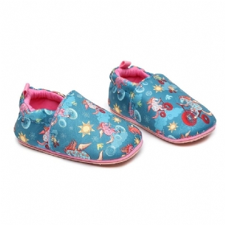 Infant Baby Drenge Hjemmesko Blødsålede Slip-on Indoor Outdoor Loafers