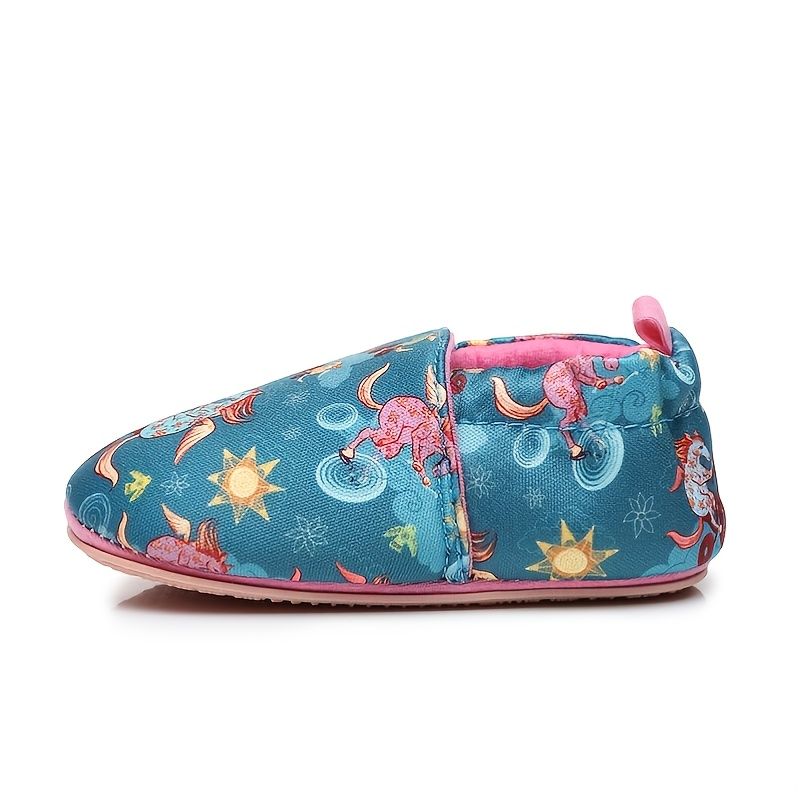 Infant Baby Drenge Hjemmesko Blødsålede Slip-on Indoor Outdoor Loafers