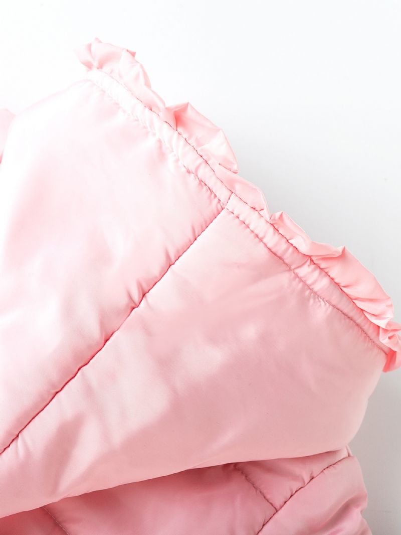 Christmas Price Cuts Piger Heart Pocket Hatte Thickened Frakke