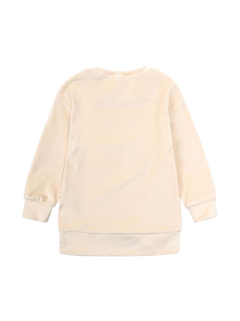 2stk Børnedragt Spring Fleece Varm Pyjamas Yderdragt