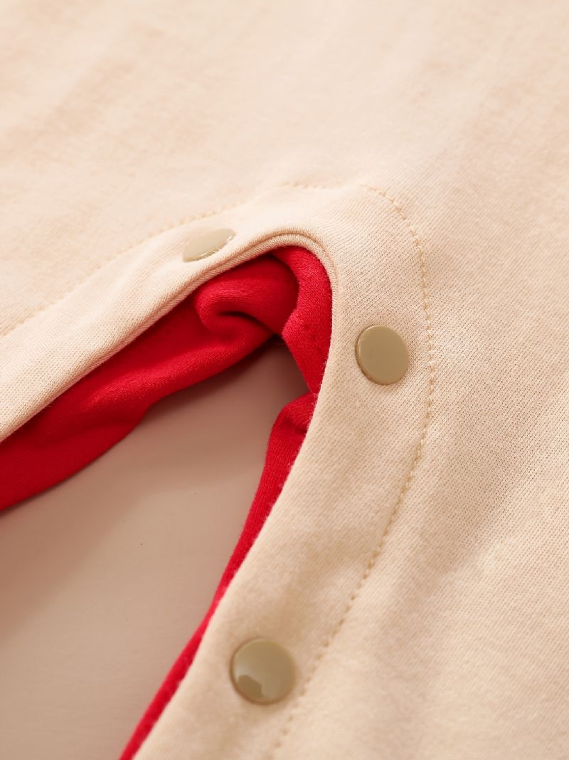 Baby Drenge Piger Jumpsuits Med Elg Design Til Jul