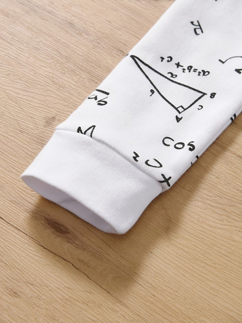 Baby Drenge Piger Langærmet Romper Jumpsuit Onesie Newborn Infant Tøj