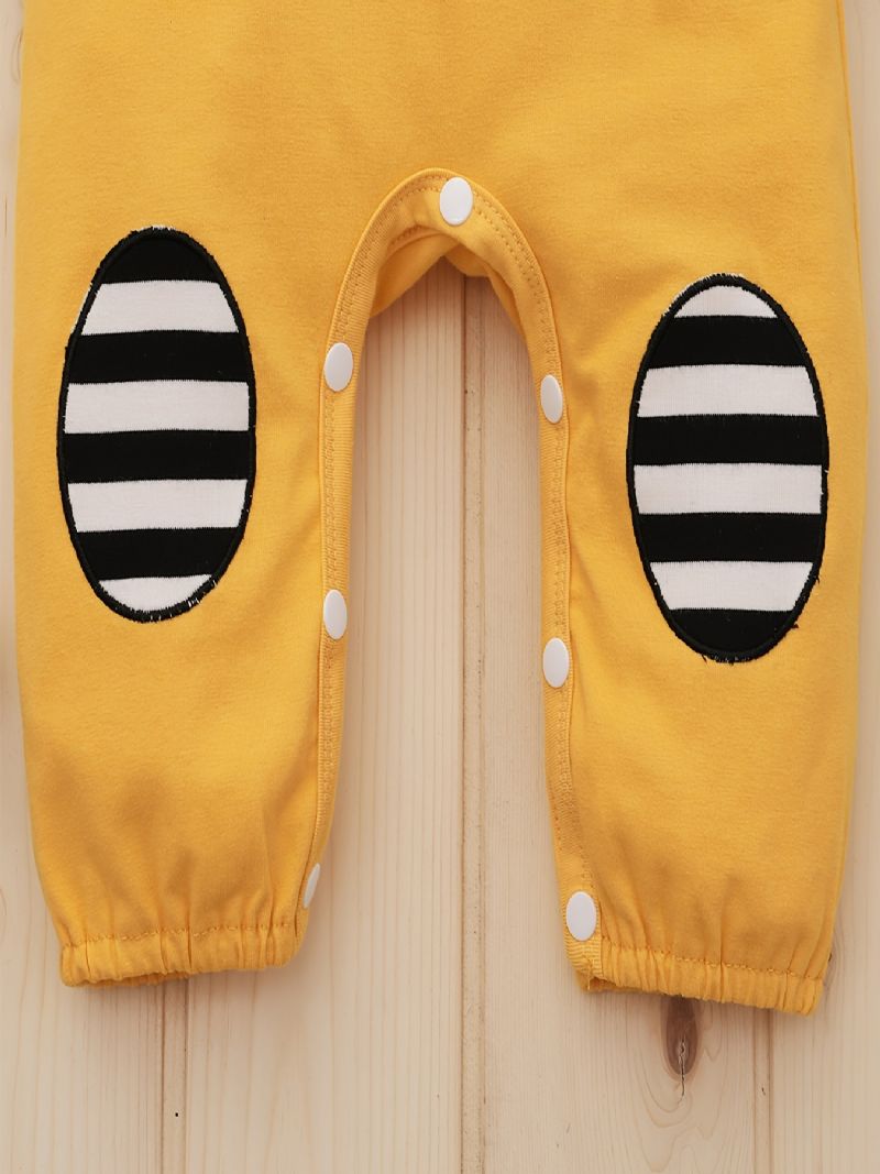 Jumpsuits Til Nyfødte Piger Med Giraftryk & Pandebånd Sæt Til Babyer