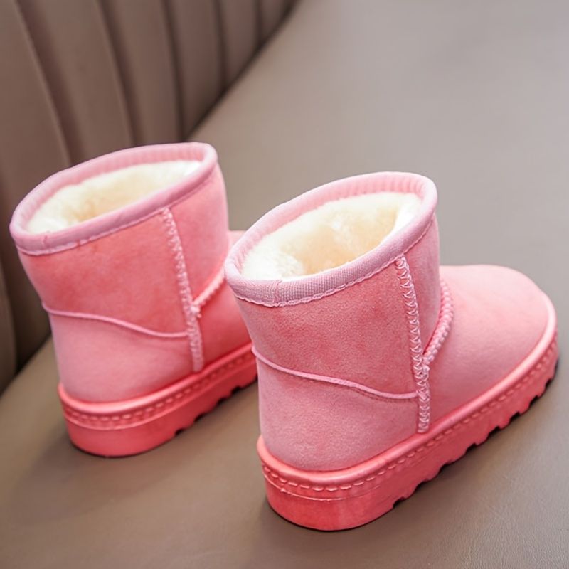 Babypiger Fleece Snestøvler Til Efterår Og Vinter Nyhed