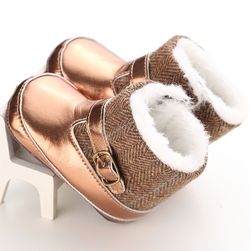 Fleece-støvler Til Småbørn Til Piger Og Drenge Nyhed