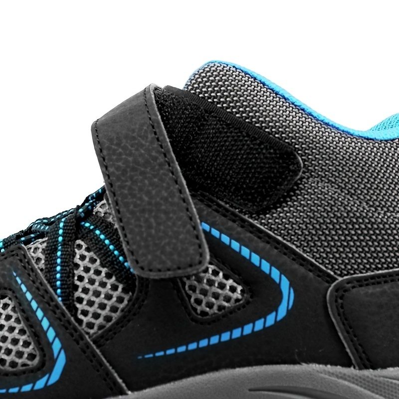 Småbørn Baby Drenge Vandrestøvler Holdbar Komfortabel Foret Anti-skrid Tå Beskyttelse Krogløkke Fastgørelse Udendørs Sneakers