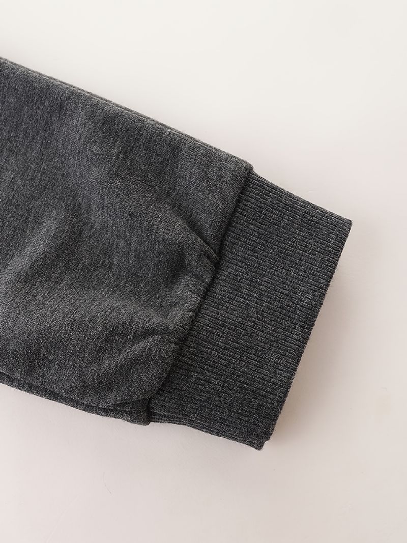 Baby Drenge Joggingbukser Elastisk Talje Dinosaur Broderet Snøre Sport Joggerbukser Børnetøj