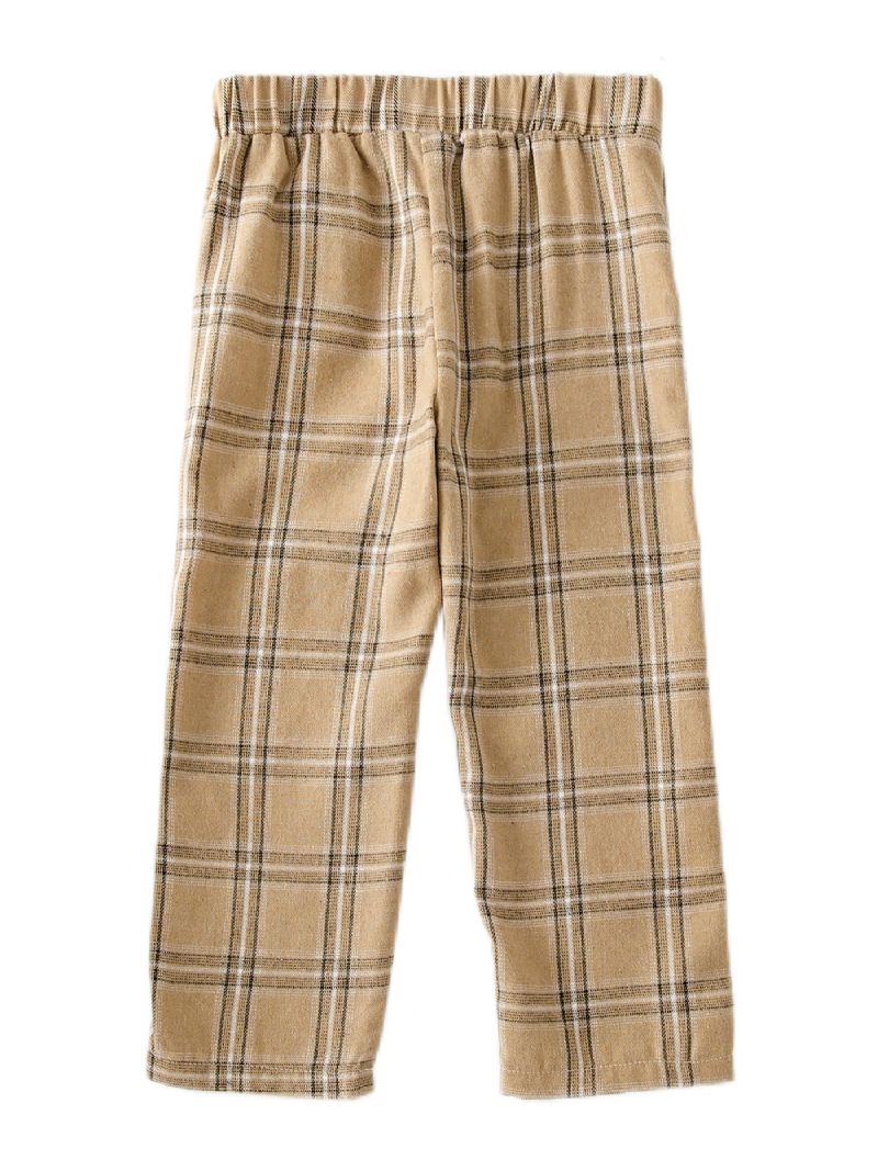 Casual Plaid Bukser Til Piger