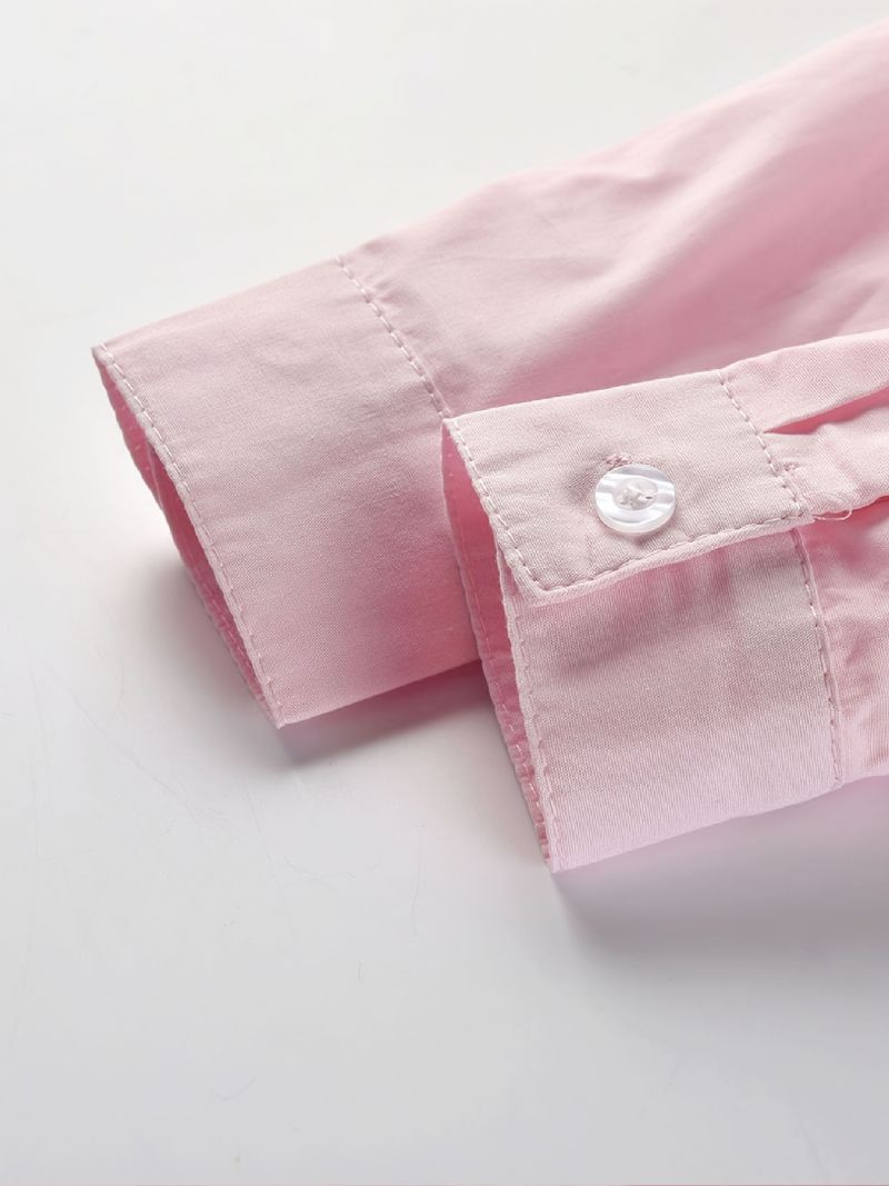 Drenge Langærmede Top Suspender Pants Outfits