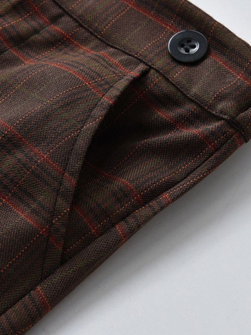 Efterår & Vinter Drenge Casual Gentlemen Gingham Bukser