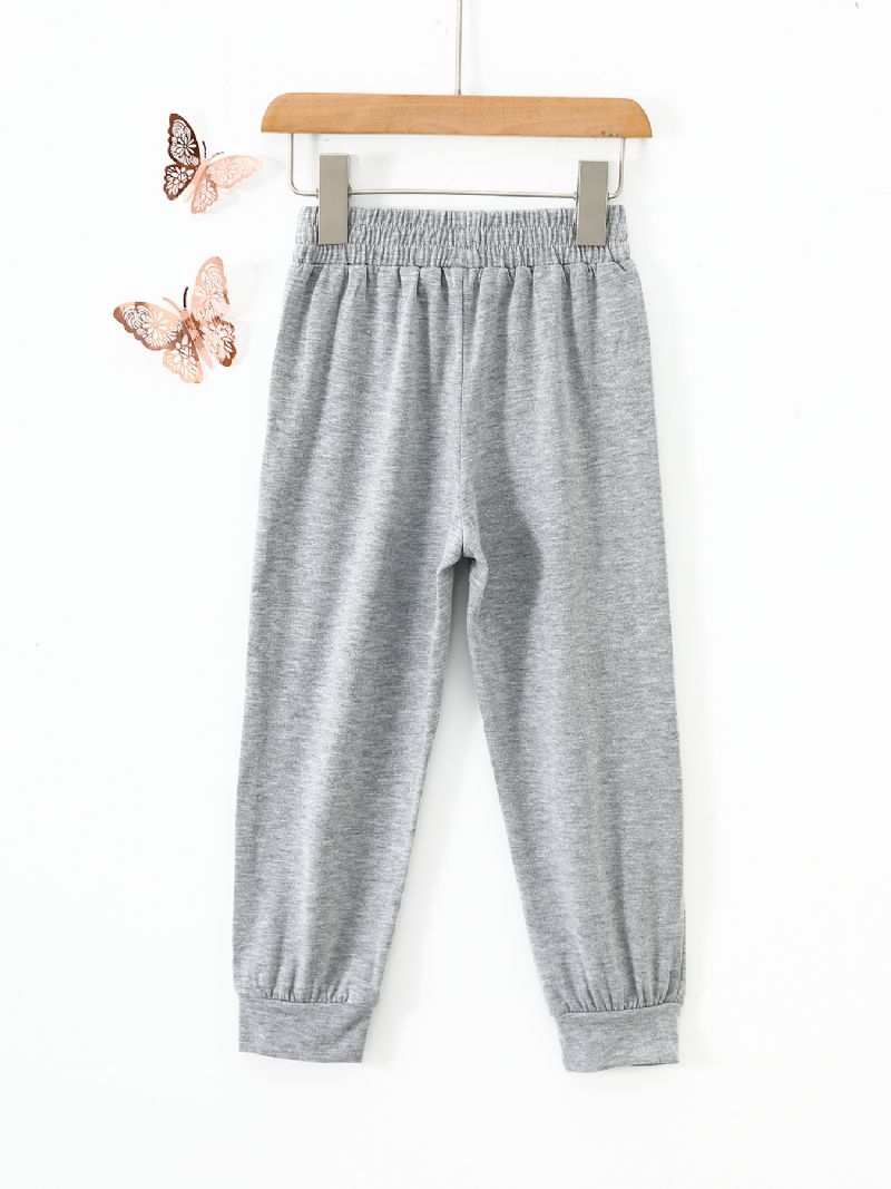 Piger Joggingbukser Butterfly Print Sportsbukser