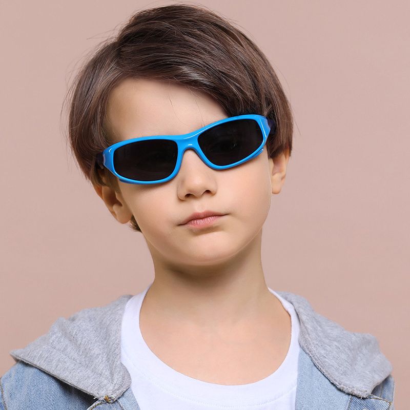1 Stk Børn Silikone Polarized Cykling Outdoor Sports Solbriller