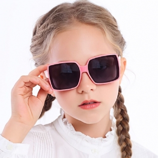 Fire Til Elleve År Gamle Børnesolbriller Silikone Polariserede Firkantede Solbriller