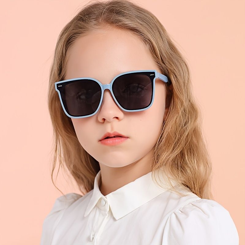 Piger Casual Solbriller Polariserede Silikone Uv-beskyttelsesbriller Til Udendørs Vandreture