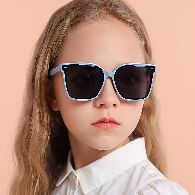 Piger Casual Solbriller Polariserede Silikone Uv-beskyttelsesbriller Til Udendørs Vandreture