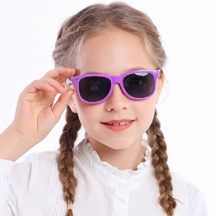 Søde Polariserede Silikone Solbriller Til Piger Vindtætte Uv-beskyttelsesbriller Til Udendørs Rejser