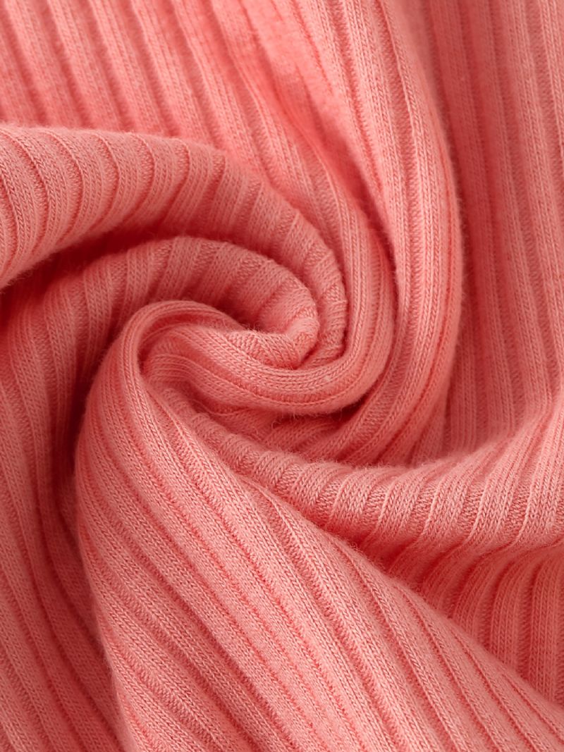 Nyfødte Babypiger Flæse Langærmet Top & Blomsterprint Bukser & Pandebånd Sæt