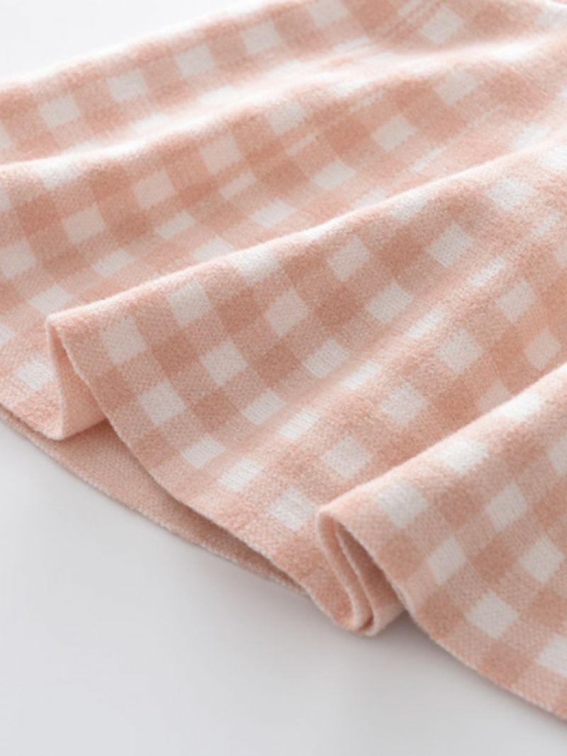 Piger Strik Cardigan + Strop Kjole Sæt Til Efterår & Vinter Nyhed