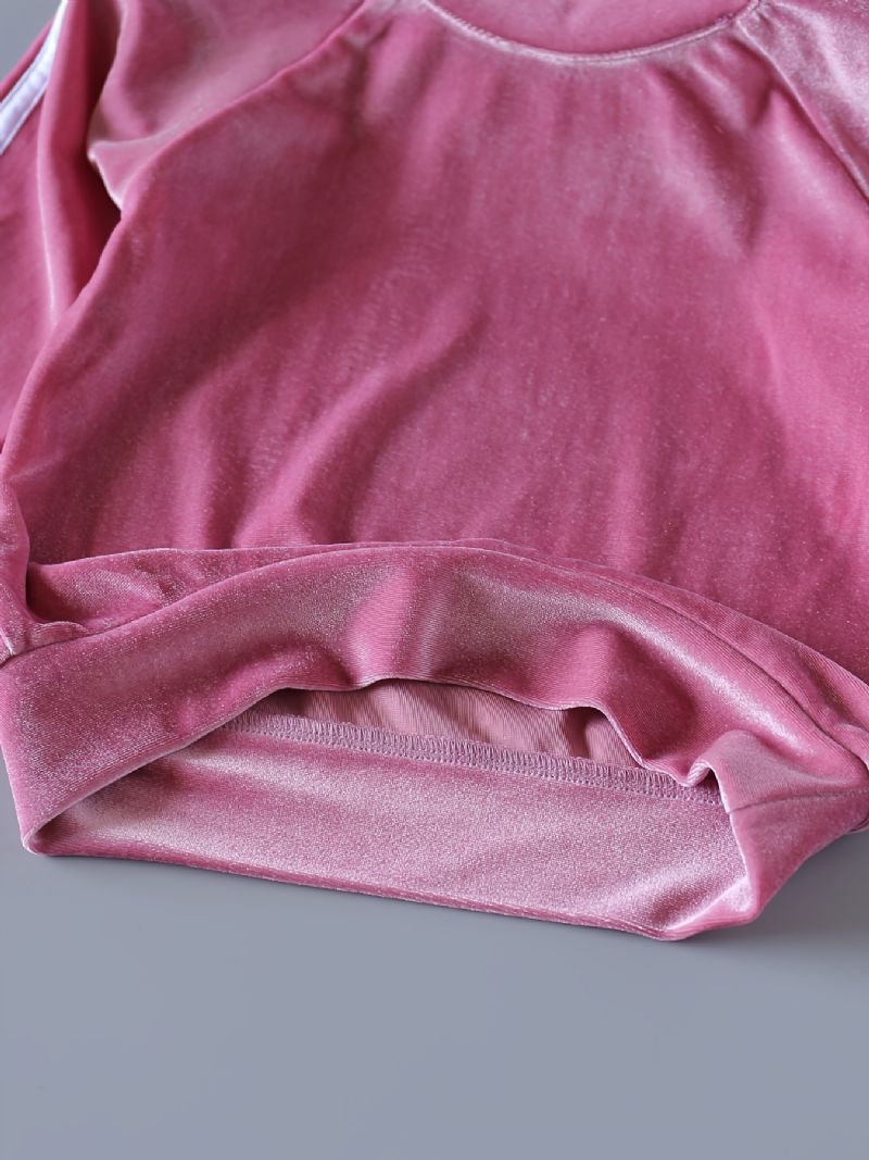Piger Sweatshirt Toppe & Bukser Sæt Vinter Nyt Børnetøj