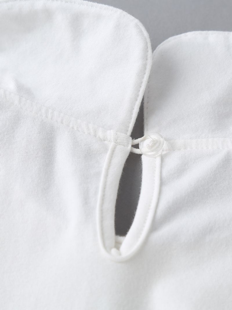 Toddler Baby Piger Letter Crown Print Top & Flæse Overall Kjole Sæt Børnetøj