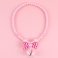 Transparent Kuglevedhæng Pink