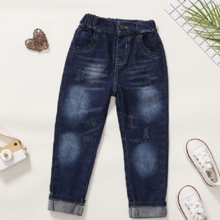 Børn Drenge Casual Mode Denim Jeans