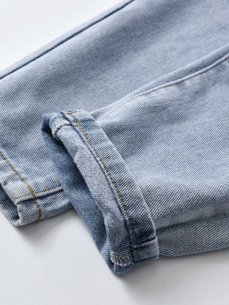 Casual Denim Jeans Til Drenge