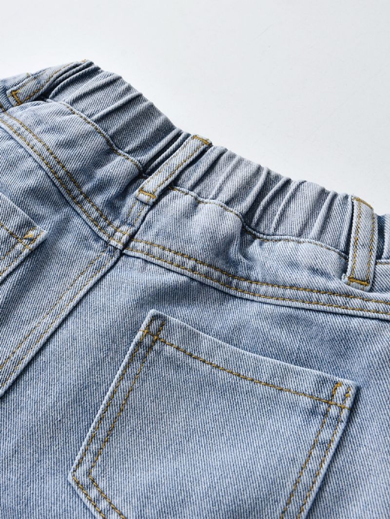 Casual Denim Jeans Til Drenge