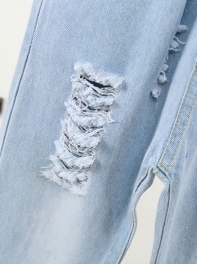 Drenge Mode Denim Jeans Til Efterår / Vinter