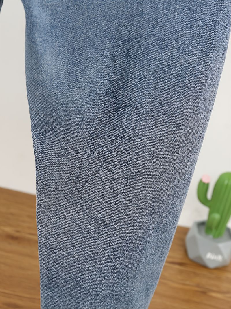 Jeans Med Alfabetmønster Til Drenge