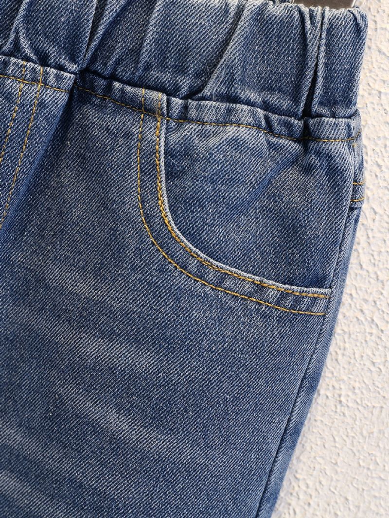 Jeans Med Hjertetryk Til Piger