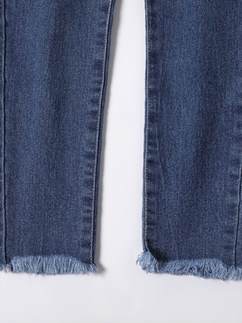Piger Casual Modeable Blå Denim Jeans
