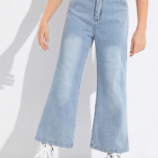 Piger Flare Leg Jeans Til Efterår & Vinter Nyhed