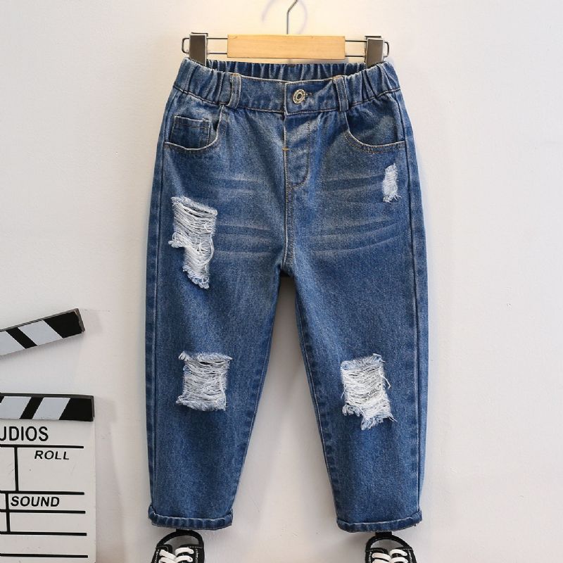 Rippede Jeans Til Piger