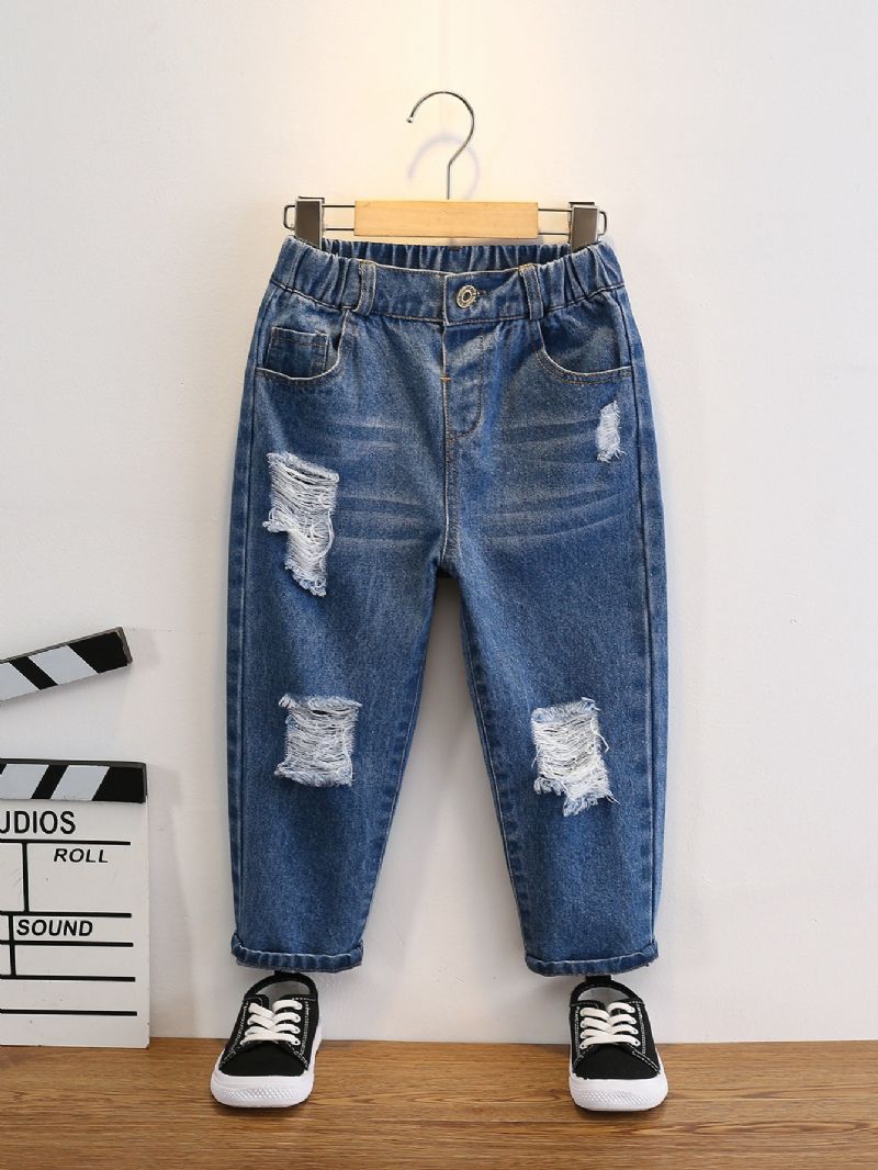 Rippede Jeans Til Piger