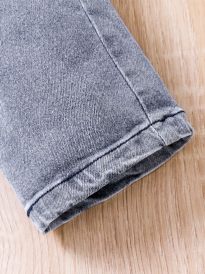 Solide Casual Jeans Til Børn