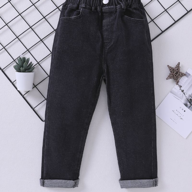 Toddler Drenge Tilspidsede Vask Jeans