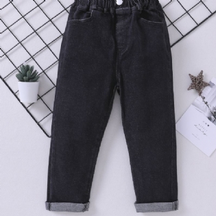 Toddler Drenge Tilspidsede Vask Jeans